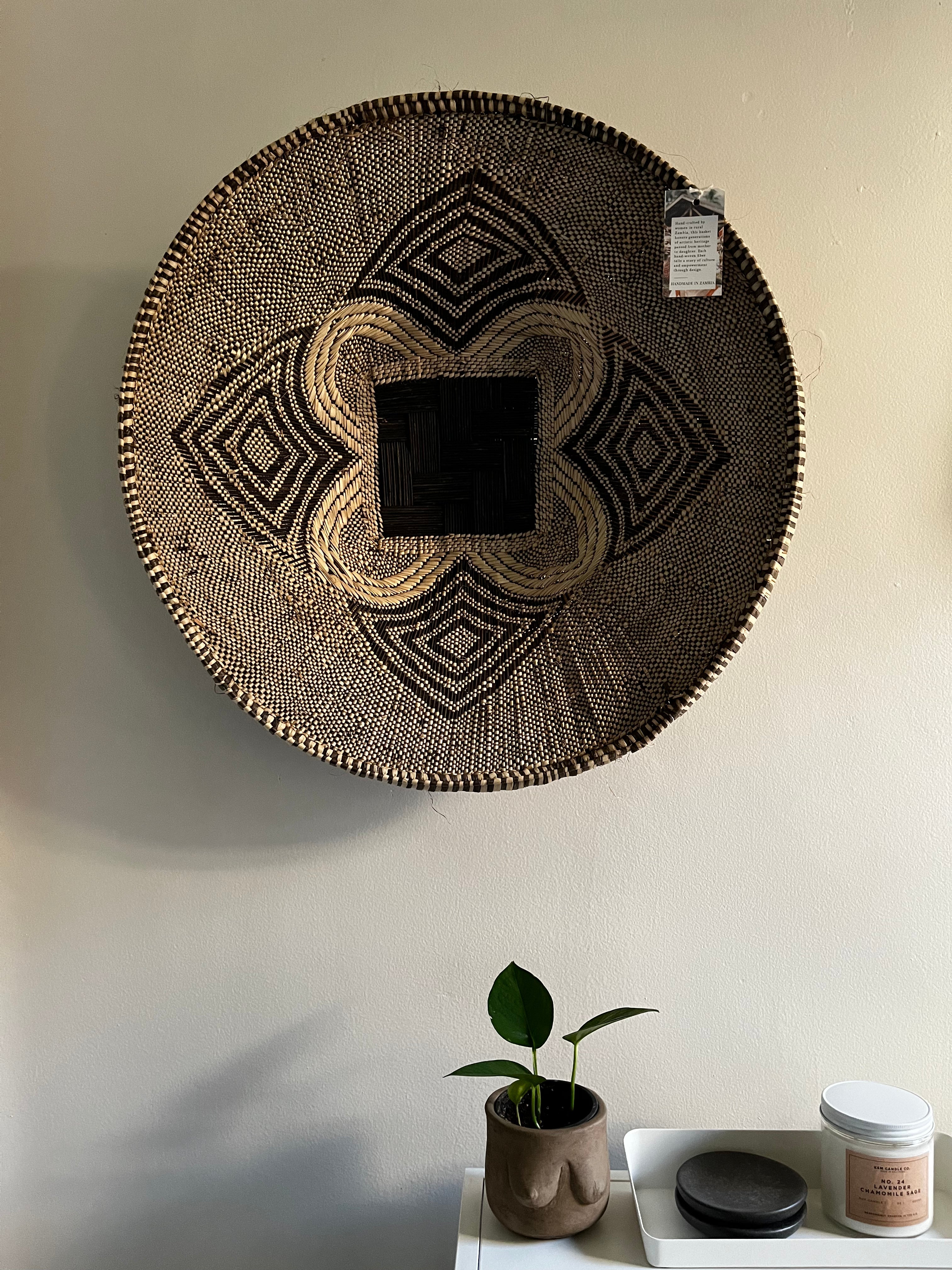 Mandala Wall Basket