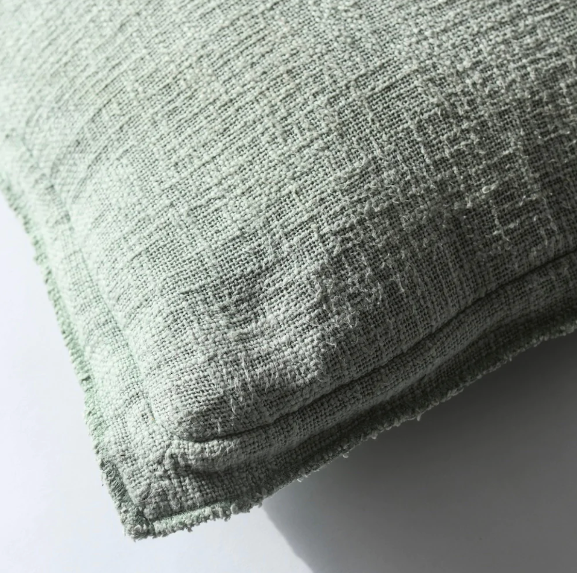 Sage Green Throw Pillow