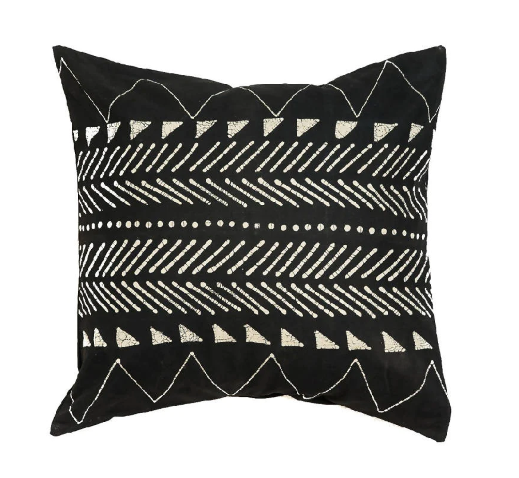 Tribal Cloth Accent Pillow